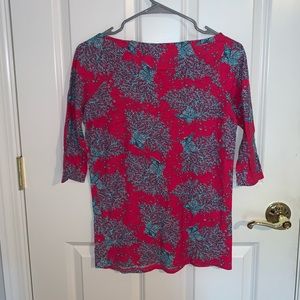 3/4 Sleeve Lilly Pulitzer Top